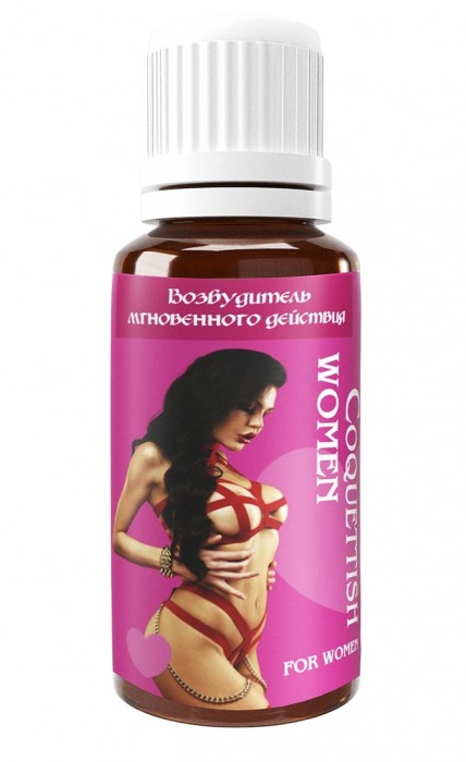 Возбудитель мгновенного действия Coquettish Women - 30 мл. - Миагра - купить с доставкой в Химках