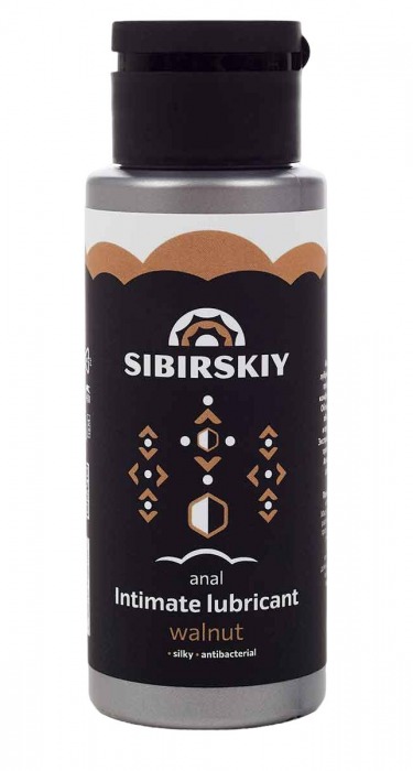 Анальный лубрикант на водной основе SIBIRSKIY с ароматом грецкого ореха - 100 мл. - Sibirskiy - купить с доставкой в Химках