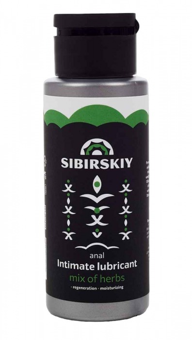 Анальный лубрикант на водной основе SIBIRSKIY с ароматом луговых трав - 100 мл. - Sibirskiy - купить с доставкой в Химках