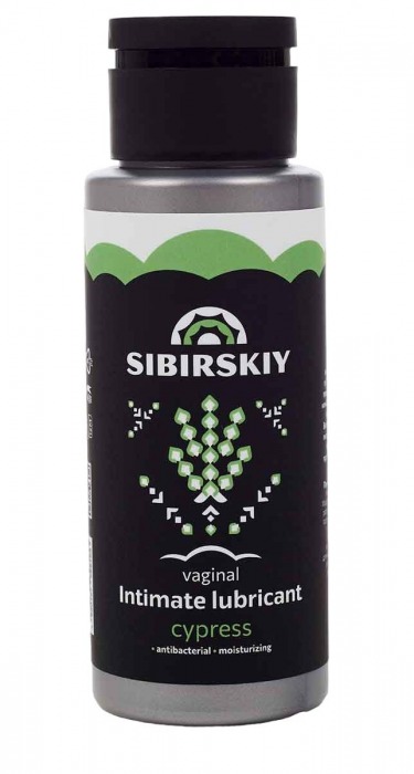 Интимный лубрикант на водной основе SIBIRSKIY с ароматом кипариса - 100 мл. - Sibirskiy - купить с доставкой в Химках