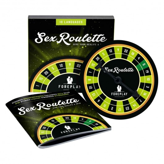 Настольная игра-рулетка Sex Roulette Foreplay - Tease&Please - купить с доставкой в Химках