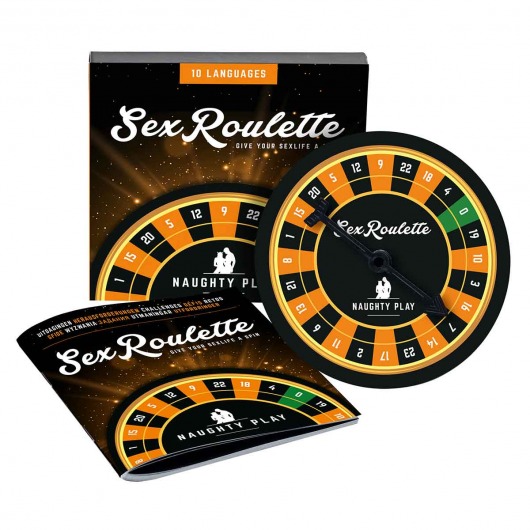 Настольная игра-рулетка Sex Roulette Naughty Play - Tease&Please - купить с доставкой в Химках