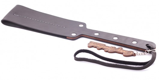 Гладкий мягкий удлиненный пэддл с заклепками - 32 см. - Crazy Handmade - купить с доставкой в Химках