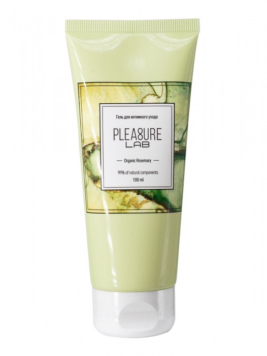 Лубрицирующий гель для интимного ухода Organic Rosemary с ароматом розмарина - 100 мл. - Pleasure Lab - купить с доставкой в Химках