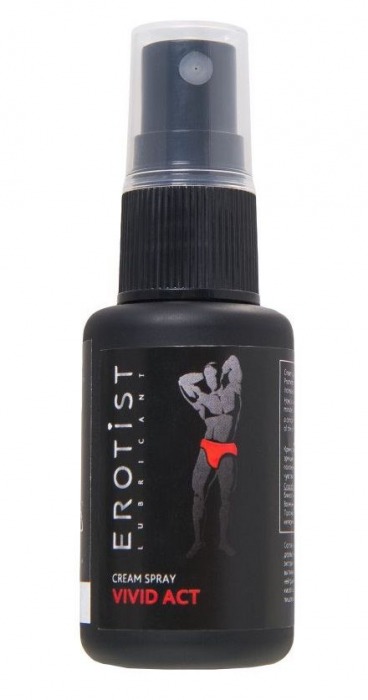 Возбуждающий крем-спрей для мужчин Erotist Vivid Act - 30 мл. - Erotist Lubricants - купить с доставкой в Химках