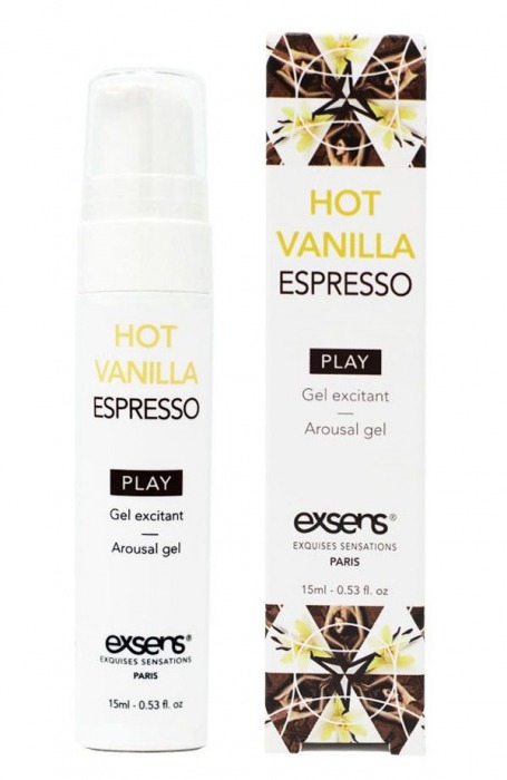 Возбуждающий гель Hot Vanilla Espresso Arousal Gel - 15 мл. - Exsens - купить с доставкой в Химках