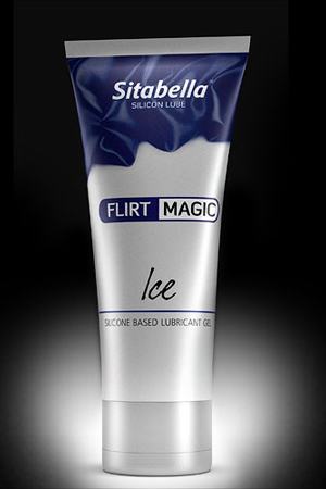 Силиконовая гель-смазка FLIRT MAGIC Ice с лёгким пролонгирующим эффектом - 75 мл. - Sitabella - купить с доставкой в Химках
