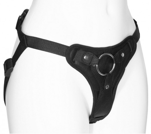 Женские трусики для фиксации насадки кольцом с внутренней насадкой - LOVETOY (А-Полимер) - купить с доставкой в Химках