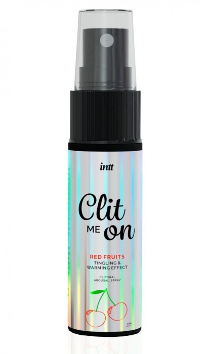 Клиторальный возбуждающий спрей Clit Me On Red Fruits - 12 мл. - INTT - купить с доставкой в Химках