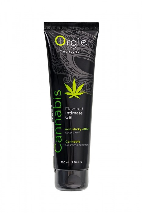 Интимный гель на водной основе ORGIE Lube Tube Cannabis - 100 мл. - ORGIE - купить с доставкой в Химках