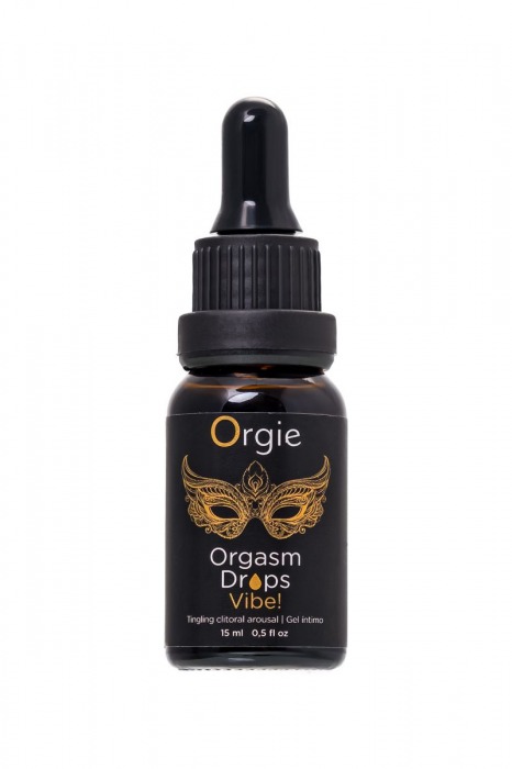 Возбуждающий гель для клитора ORGIE Orgasm Drops Vibe - 15 мл. - ORGIE - купить с доставкой в Химках