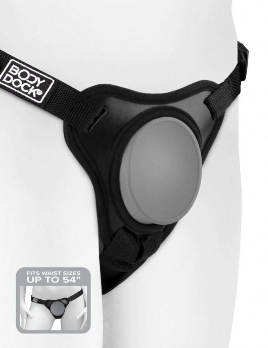 Трусы с платформой для насадки Body Dock Elite Mini - Pipedream - купить с доставкой в Химках