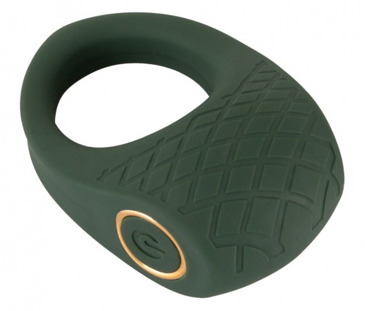 Зеленое эрекционное виброкольцо Luxurious Vibro Cock Ring - Orion - в Химках купить с доставкой