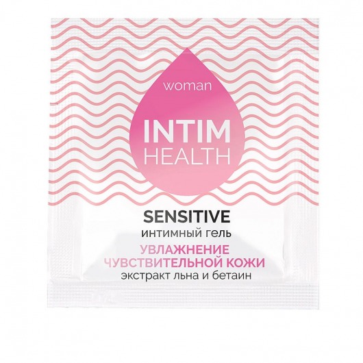 Саше интимного геля на водной основе Intim Health Sensitive - 3 гр. - Биоритм - купить с доставкой в Химках