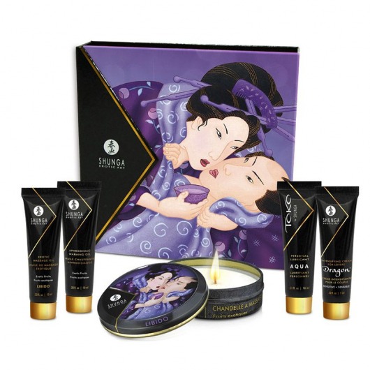 Подарочный набор Geishas secret из 5 предметов - Shunga - купить с доставкой в Химках
