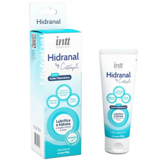Лубрикант на водной основе Hidranal с гиалуроновой кислотой - 50 гр. - INTT - купить с доставкой в Химках