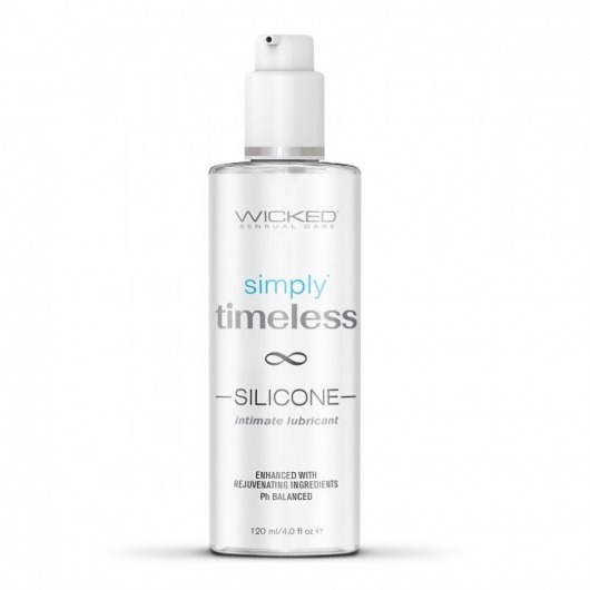 Лубрикант на силиконовой основе Wicked Simply Timeless Silicone - 120 мл. - Wicked - купить с доставкой в Химках