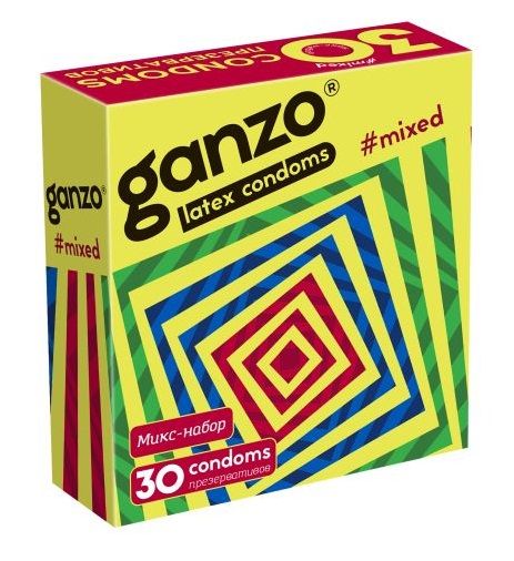 Микс-набор из 30 презервативов Ganzo Mixed - Ganzo - купить с доставкой в Химках