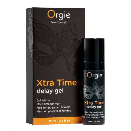 Продлевающий гель Orgie Xtra Time Delay Gel - 15 мл. - ORGIE - купить с доставкой в Химках