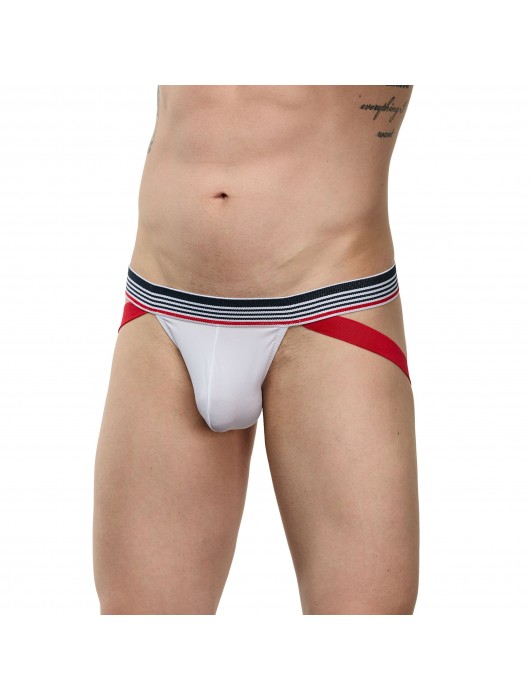 Мужские трусы-джоки с разноцветными резинками - La Blinque купить с доставкой