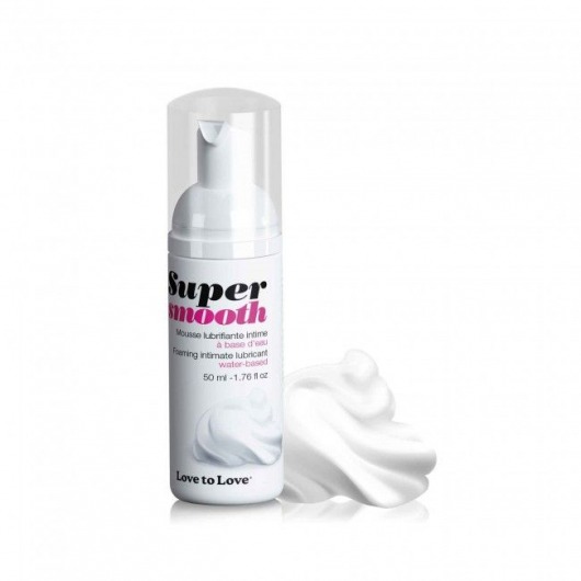 Лубрикант нежнейшая пенка Super Smooth Foaming Intime Lubricant - 50 мл. - Love to Love - купить с доставкой в Химках