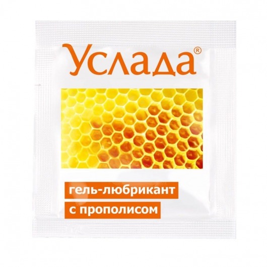 Гель-лубрикант «Услада с прополисом» - 3 гр. - Биоритм - купить с доставкой в Химках