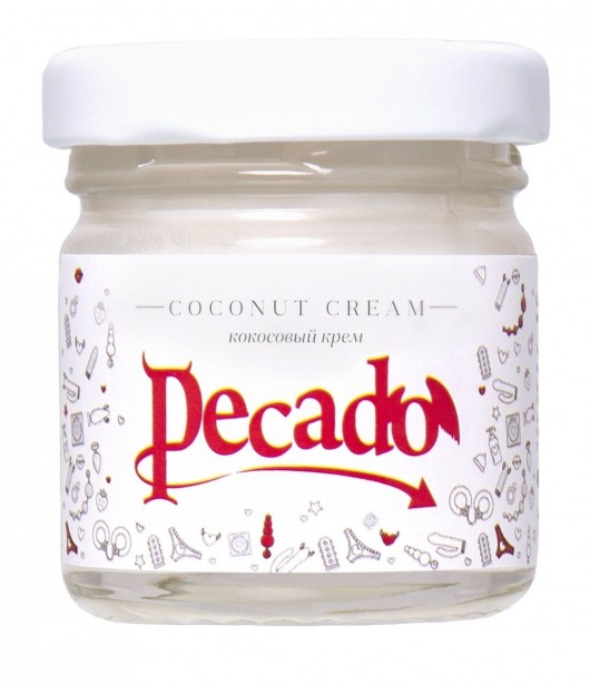 Массажная свеча Сoconut Cream - 35 мл. - Pecado - купить с доставкой в Химках