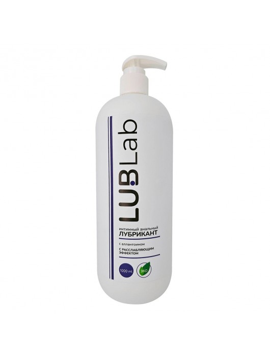 Расслабляющий анальный лубрикант с аллантоином - 1000 мл. - LUBLab - купить с доставкой в Химках
