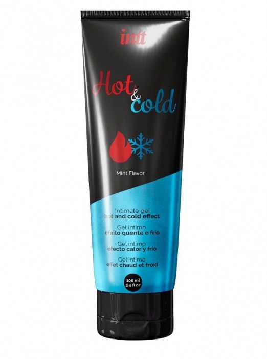 Смазка на водной основе Hot   Cold Intimate Gel - 100 мл. - INTT - купить с доставкой в Химках