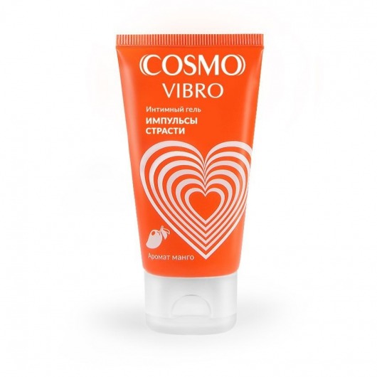 Возбуждающий интимный гель Cosmo Vibro с ароматом манго - 50 гр. - Биоритм - купить с доставкой в Химках