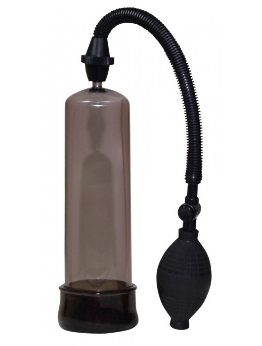 Вакуумная помпа черного цвета - 20 см. - Orion - в Химках купить с доставкой