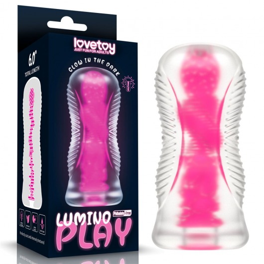 Светящийся в темноте мастурбатор 6.0 Lumino Play Masturbator - Lovetoy - в Химках купить с доставкой
