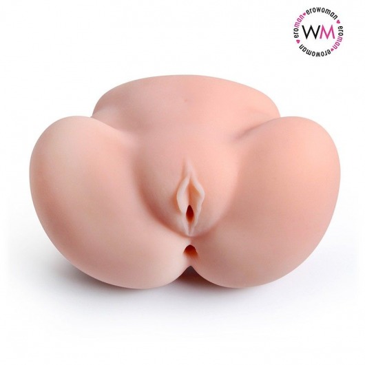 Реалистичный мастурбатор с двумя функциональными отверстиями - Erowoman-Eroman - в Химках купить с доставкой