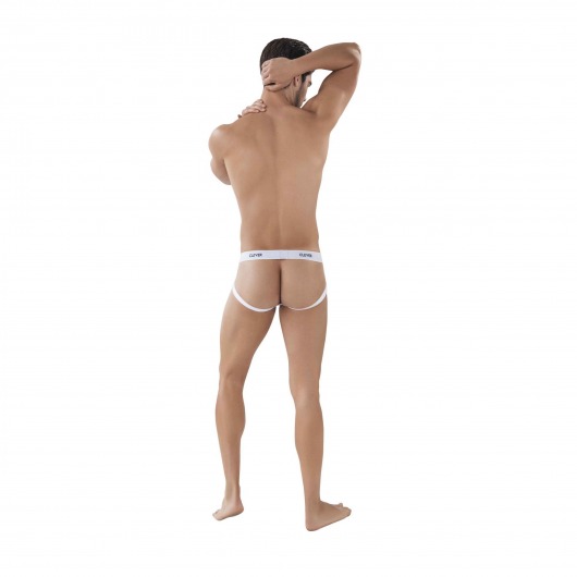 Белые мужские трусы-джоки Venture Jockstrap - Clever Masculine Underwear купить с доставкой