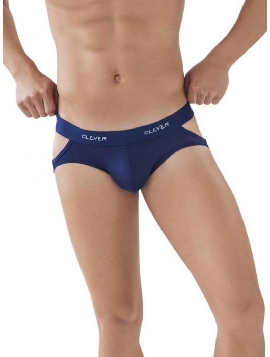 Темно-синие мужские трусы-джоки Venture Jockstrap - Clever Masculine Underwear купить с доставкой