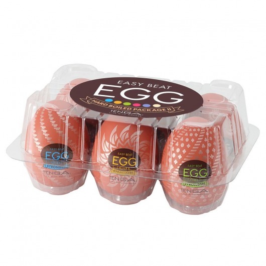 Набор из 6 мастурбаторов-яиц Tenga Egg Variety Pack V - Tenga - в Химках купить с доставкой