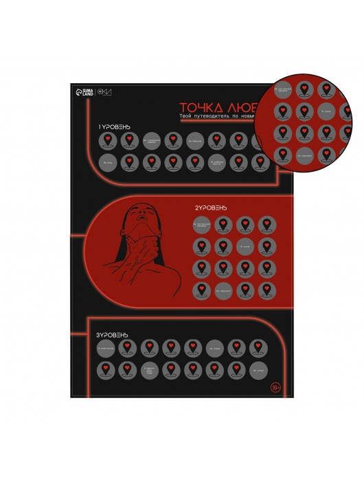 Плакат для двоих  Точка любви  со скретч-слоем - Сима-Ленд - купить с доставкой в Химках