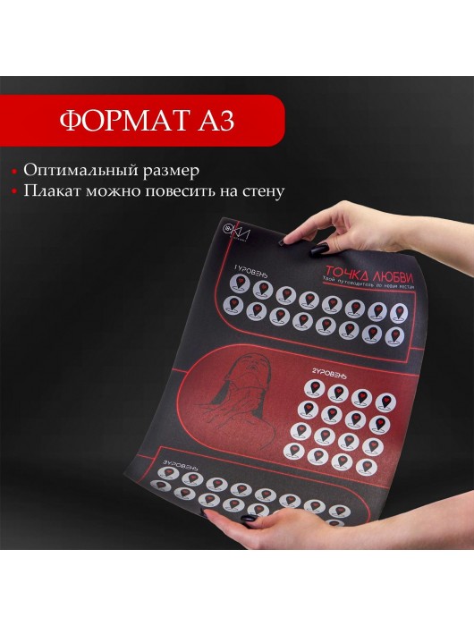 Плакат для двоих  Точка любви  со скретч-слоем - Сима-Ленд - купить с доставкой в Химках