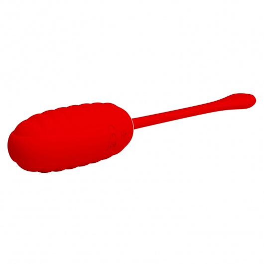 Красное перезаряжаемое виброяйцо Kirk - Baile