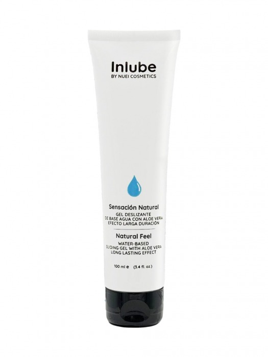 Интимный лубрикант с алоэ вера Inlube Natural Feel - 100 мл. - Nuei cosmetics - купить с доставкой в Химках