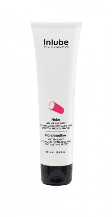 Лубрикант на водной основе Nuei Inlube с алоэ вера и ароматом маршмеллоу -100 мл. - Nuei cosmetics - купить с доставкой в Химках