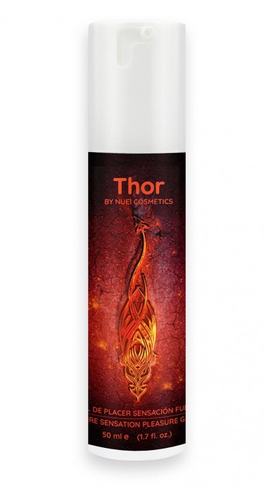 Возбуждающий унисекс гель Thor Fire Gel - 50 мл. - Nuei cosmetics - купить с доставкой в Химках