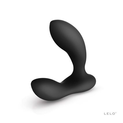 Чёрный перезаряжаемый стимулятор простаты Bruno Black - Lelo - в Химках купить с доставкой
