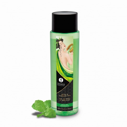 Гель для душа Sensual Mint с ароматом мяты - 370 мл. -  - Магазин феромонов в Химках
