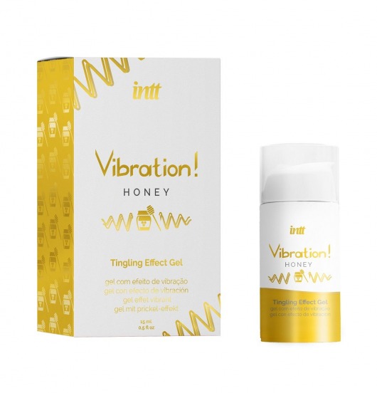 Жидкий вибратор Vibration Honey - 15 мл. - INTT - купить с доставкой в Химках