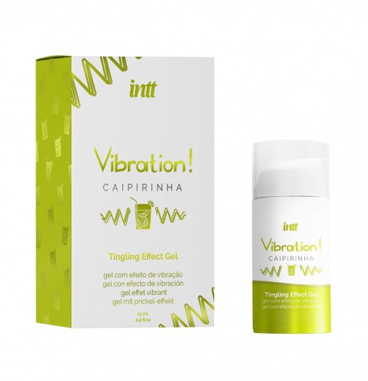 Жидкий вибратор Vibration Caipirinha - 15 мл. - INTT - купить с доставкой в Химках