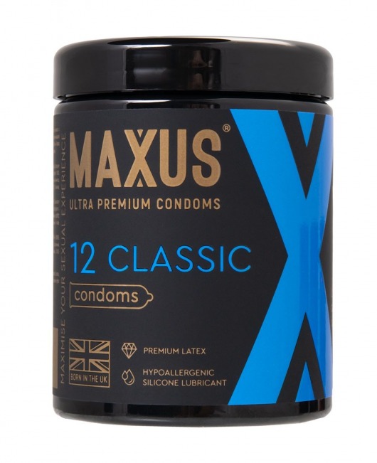 Классические презервативы MAXUS Classic - 12 шт. - Maxus - купить с доставкой в Химках