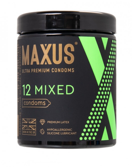 Презервативы MAXUS Mixed - 12 шт. - Maxus - купить с доставкой в Химках