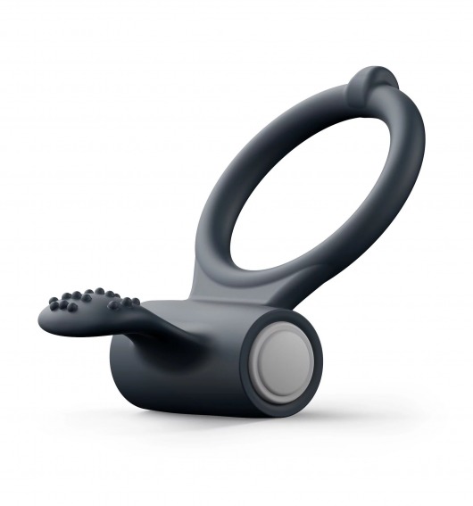 Черное эрекционное кольцо Power Clit - Dorcel - в Химках купить с доставкой