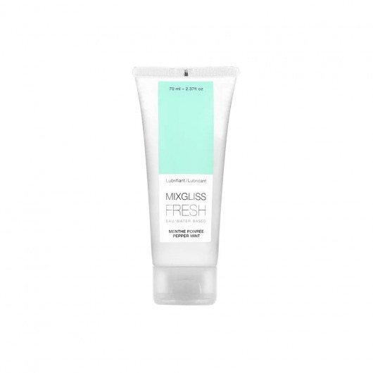 Лубрикант с охлаждающим эффектом Mixgliss Fresh Pepper Mint - 70 мл. - Strap-on-me - купить с доставкой в Химках